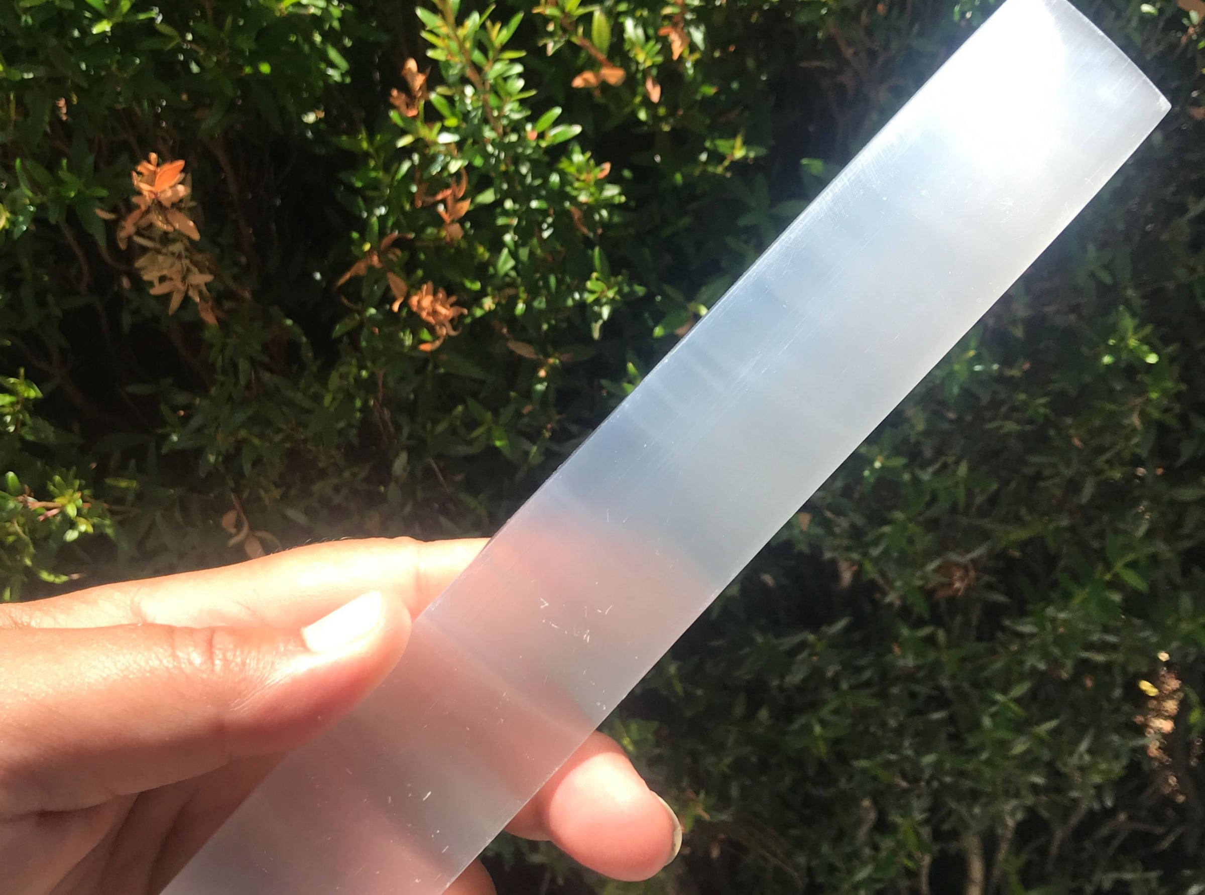 Selenite wand - selenite bar crystals Amanda K Lockrow 