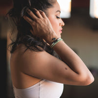 Amanda K Lockrow stretchy crystal bracelets 