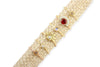 14k yellow gold and diamond oriana ring // golden dawn ring Amanda K Lockrow 