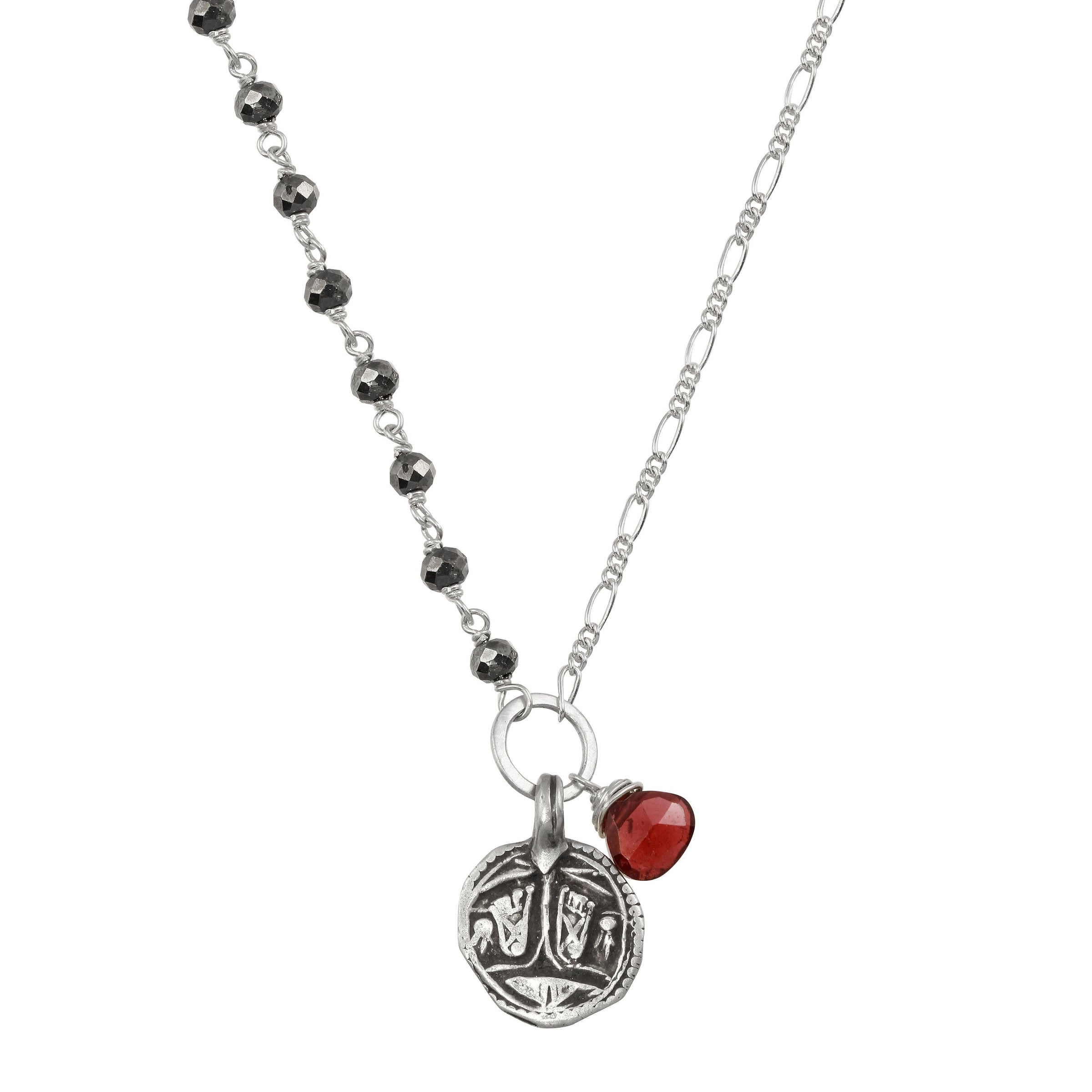 Vintage protective amulet sterling silver charm necklace - choose from options necklace Amanda K Lockrow 