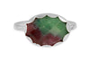 Ruby zoisite sterling silver ring - size 9 necklace Amanda K Lockrow 
