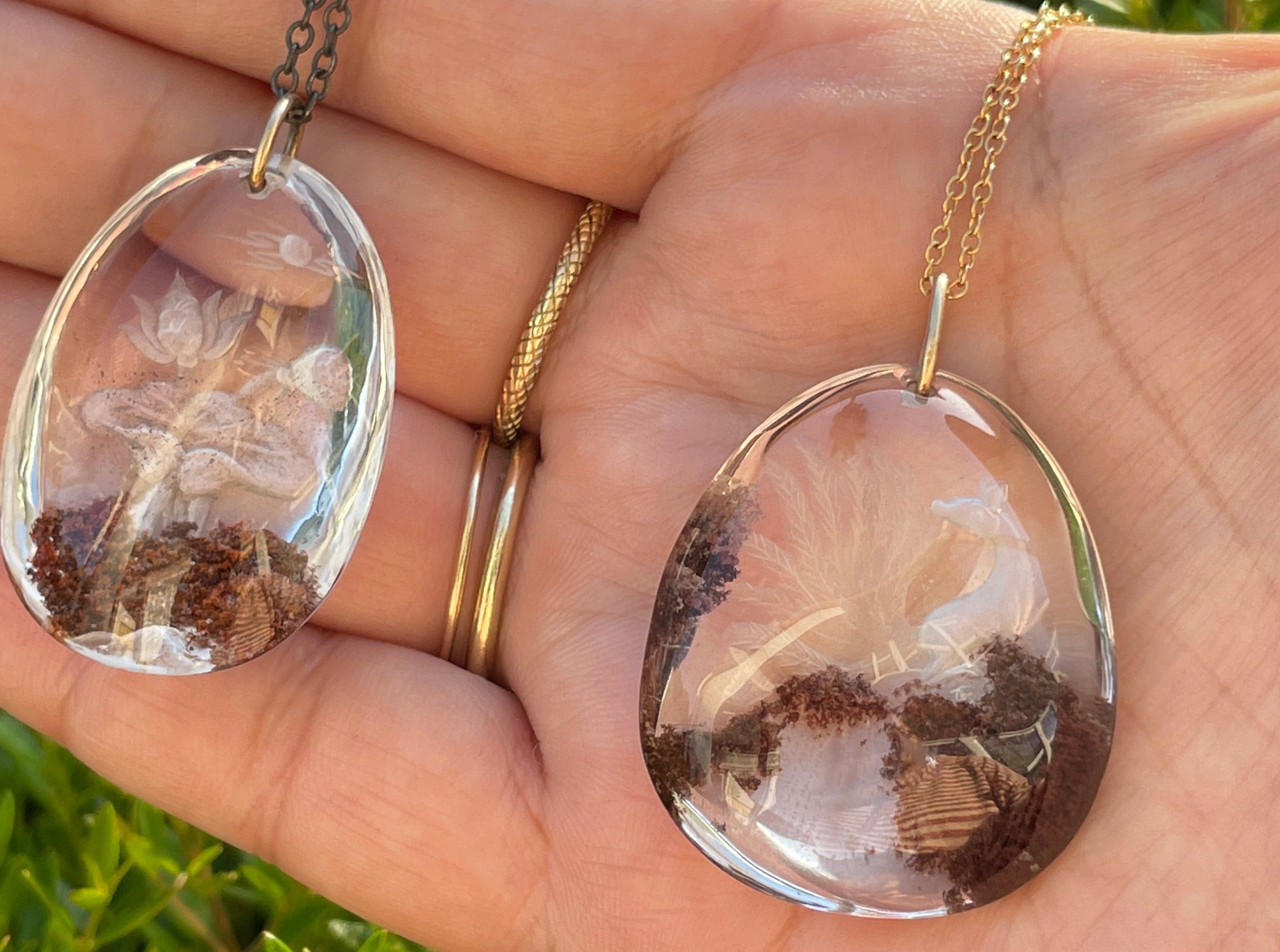 Garden quartz online pendant