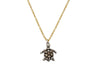 Naia diamond sea turtle necklace necklace Amanda K Lockrow 