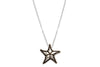 Lana necklace - sterling silver starfish necklace necklace Amanda K Lockrow 