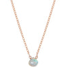 Dainty rainbow moonstone 14K gold filled necklace // bridesmaid gift necklace Amanda K Lockrow 