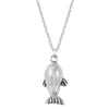 Kai necklace - tiny sterling silver whale charm necklace necklace Amanda K Lockrow 