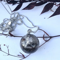 Garden quartz sphere necklace - Aislinn Collection necklace Amanda K Lockrow 