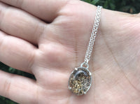 Aislinn garden quartz sterling silver necklace - Aislinn collection necklace Amanda K Lockrow 