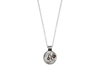 Elements leo zodiac necklace- sterling silver necklace Amanda K Lockrow 