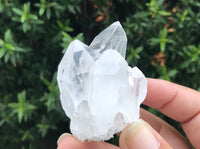 Clear quartz crystal points and clusters crystals Amanda K Lockrow 