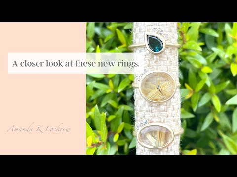 Green Tourmaline and Diamond Diana Ring - 14k gold | Fine Collection