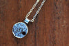 Elements leo zodiac necklace- sterling silver necklace Amanda K Lockrow 