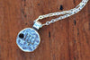 Elements virgo zodiac necklace- sterling silver necklace Amanda K Lockrow 