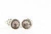 Darling cup studs- recycled sterling silver earrings Amanda K Lockrow 