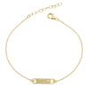 North Star Charm Bracelet - 14k gold | Talisman Collection bracelet Amanda K Lockrow