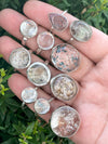 Garden quartz sterling silver ring size 6 - lodalite, shamanic dream quartz - Aislinn collection ring Amanda K Lockrow 