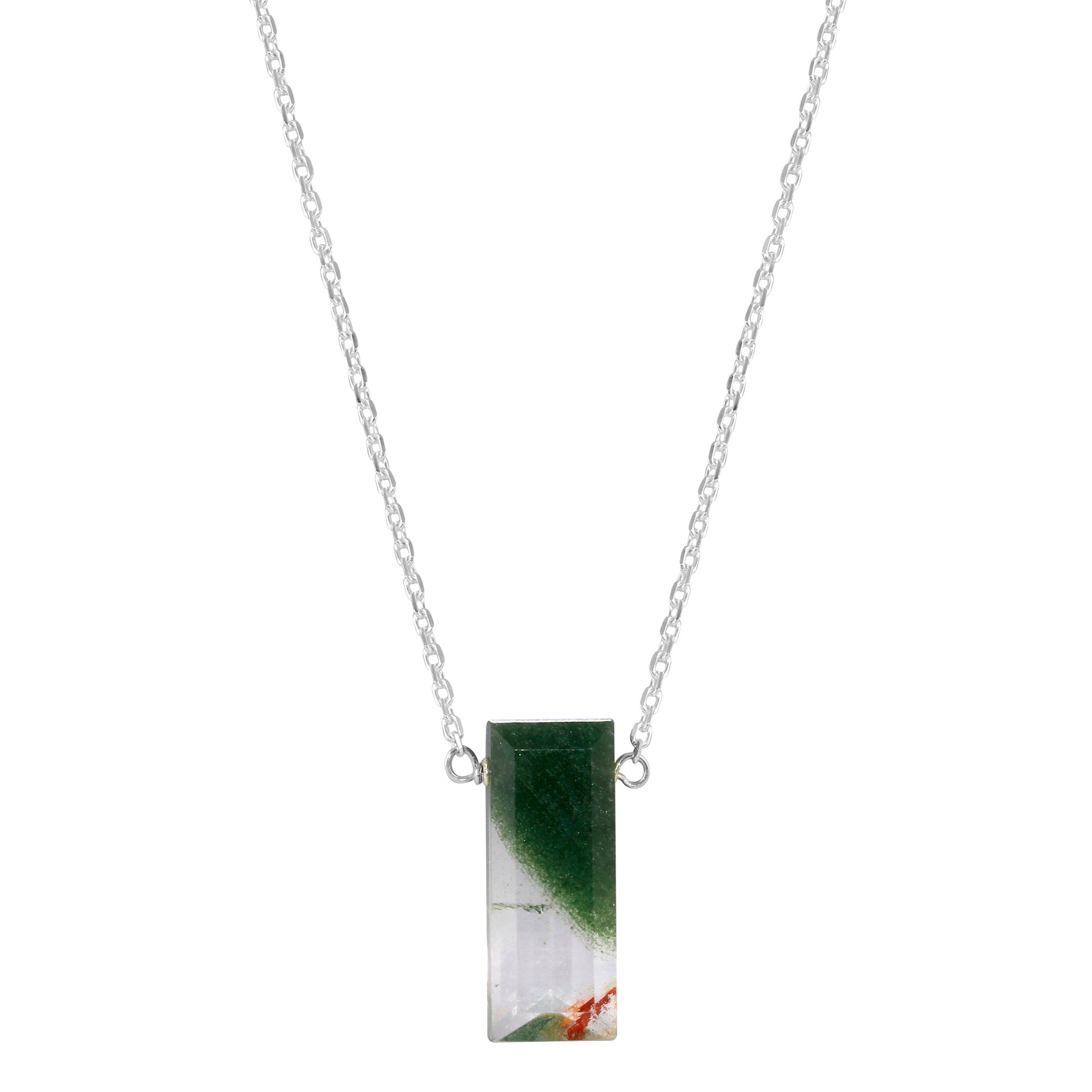 Garden Quartz necklace - sterling silver or gold filled | Little Rock Collection necklace Amanda K Lockrow