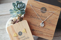 Elements cancer zodiac necklace- sterling silver necklace Amanda K Lockrow 